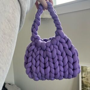 Handmade Chunky knit bag